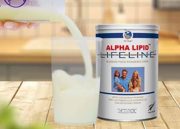 Sữa Non Alpha Lipid Lifeline Chính Hãng Của Tập Đoàn New Image Phân