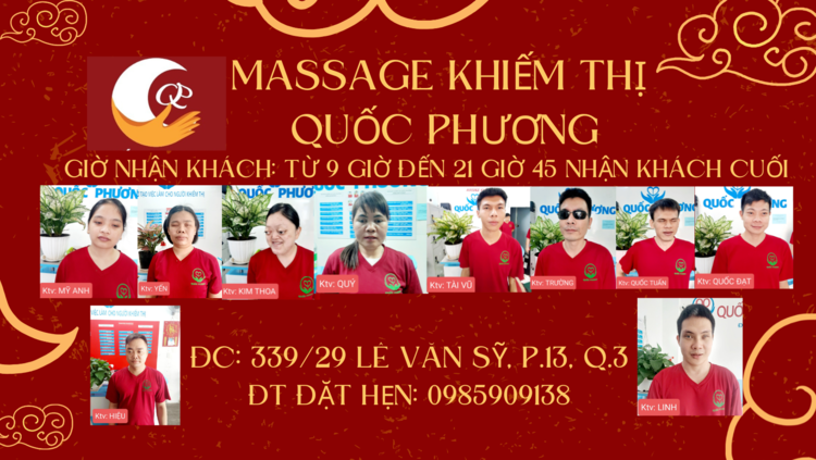 địa chỉ massage khiếm thị ở Sài Gòn
