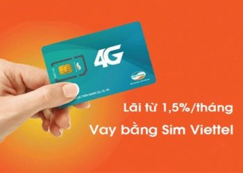 Vay tiền bằng sim Viettel