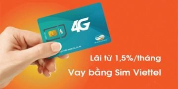 Vay tiền bằng sim Viettel