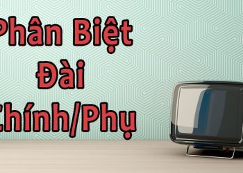 Phân biệt đài chính và đài phụ
