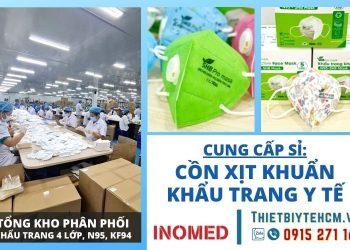 Tổng Kho Sỉ Khẩu Trang Y Tế N95, KF94 Và Cồn Khử Khuẩn – INOMED Sài Gòn
