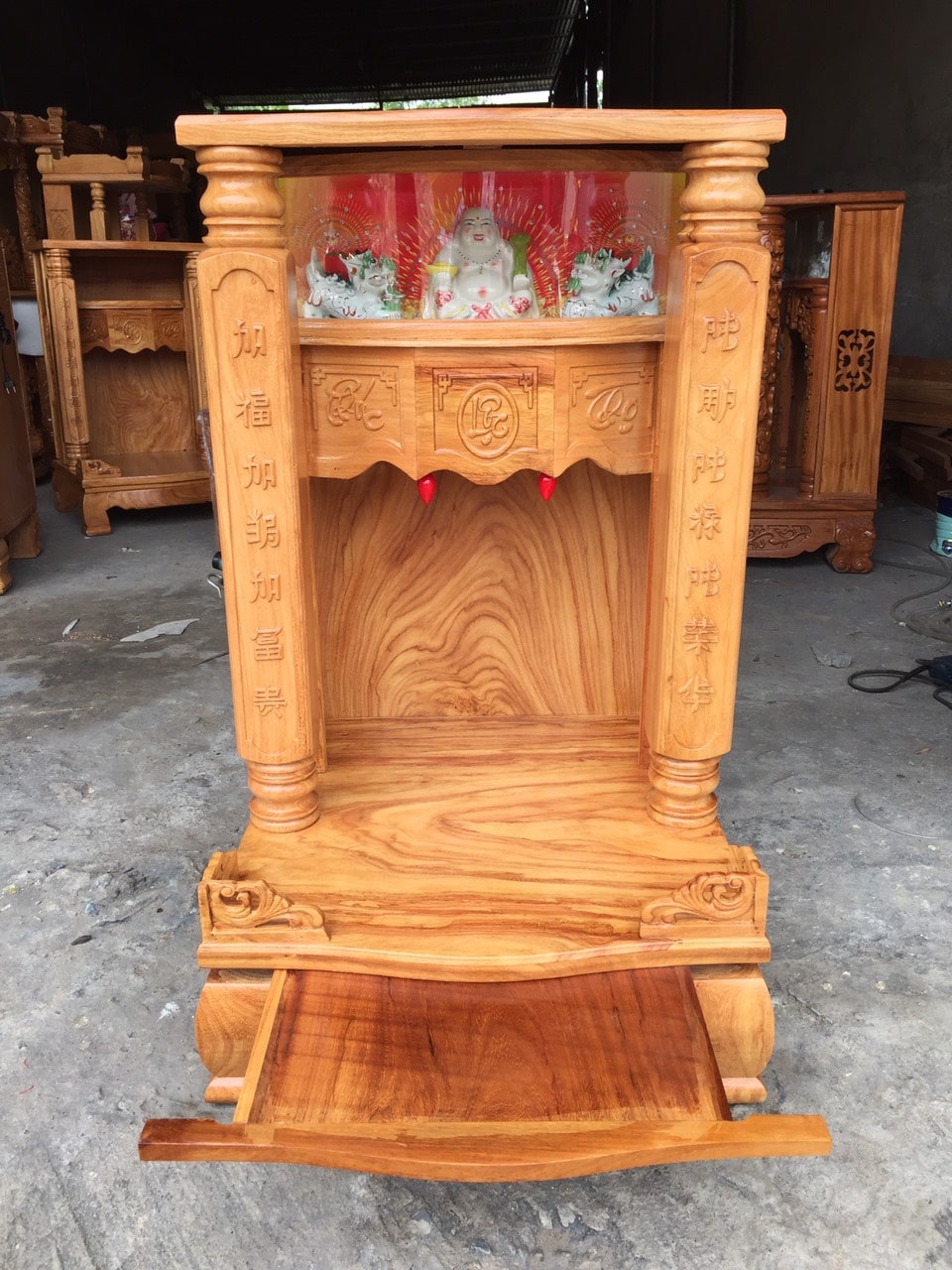 Đồ gỗ Việt - bàn thờ Ông Địa giá rẻ TPHCM