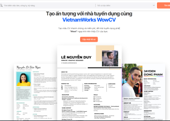 WOWCV với nhiều mẫu CV đẹp, sáng tạo