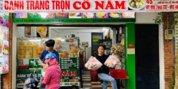 bánh tráng trộn ngon ở sài gòn